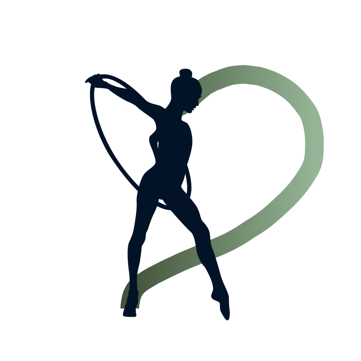 RSG-Logo – Gymnastin mit Herz